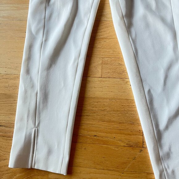 BCBGMAXAZRIA OFF WHITE DRESSY PANTS SIZE 10 - Picture 3 of 6